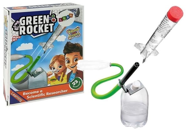 DIY pedagogisk tryckluftsraket