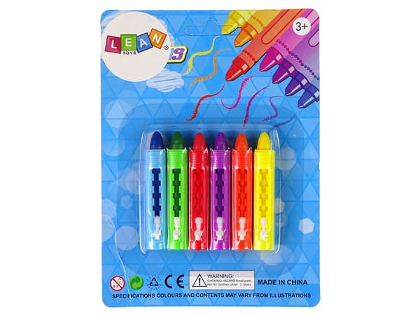Sæt med Pastel farveblyanter Pastel 6 stk.