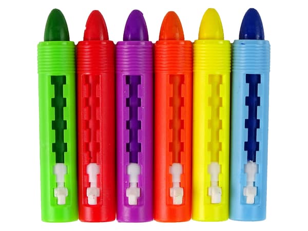Sæt med Pastel farveblyanter Pastel 6 stk.