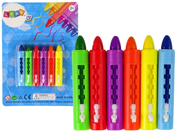 Sæt med Pastel farveblyanter Pastel 6 stk.