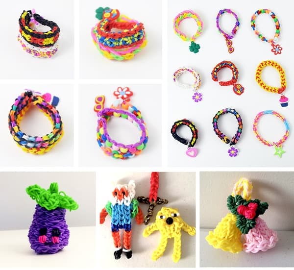 Mega kit Loom Bands - 4500 stk med tilbehør