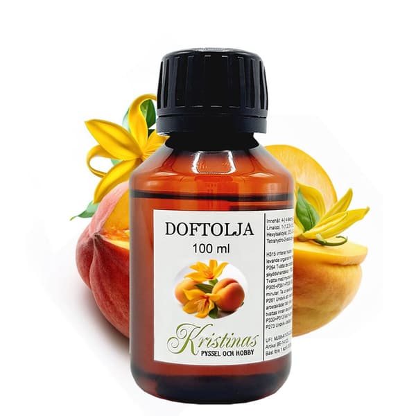 Doftolja 100 ml - Peachy Ylang Vanilla - För Tvål och Ljus
