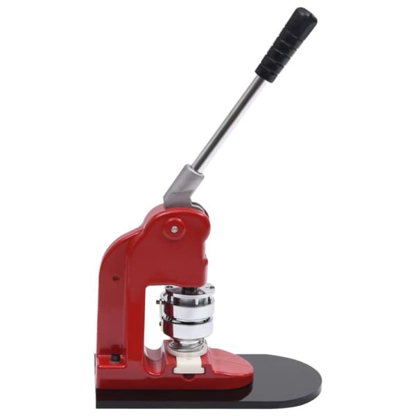 The Living Store Knappmaskin med 500 st knappdelar 37 mm - Hantverk & hobbyer