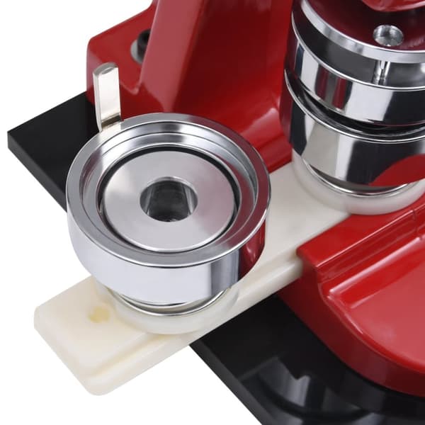 The Living Store Knappmaskin med 500 st knappdelar 37 mm -  Hantverk & hobbyer