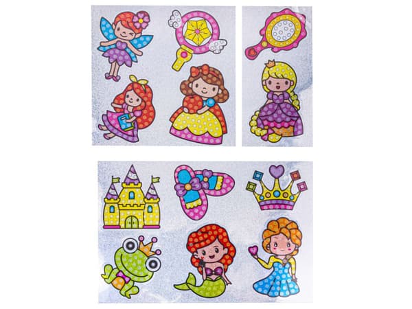 Diamantbroderi Mosaik Diamantklistermærker Mosaik PRINSESSE