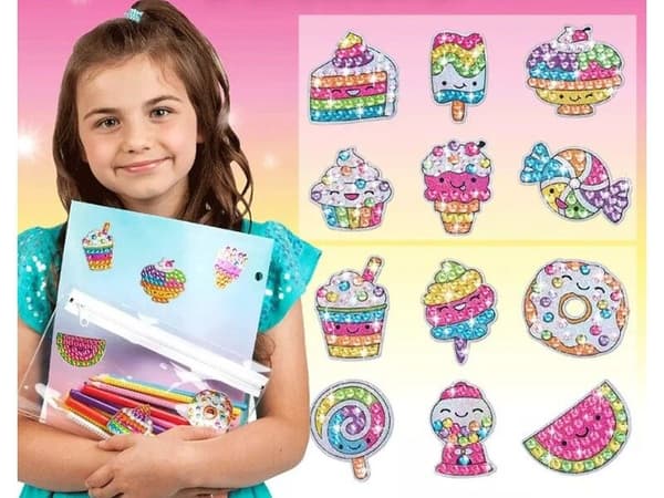 Diamond Embroidery Mosaic Timanttitarrat Mosaic SWEETS
