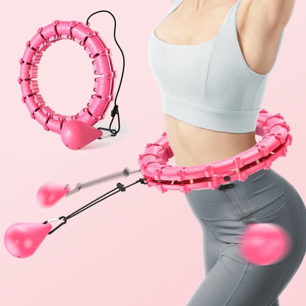 Hula Hoop painopallolla 18 (Pink)