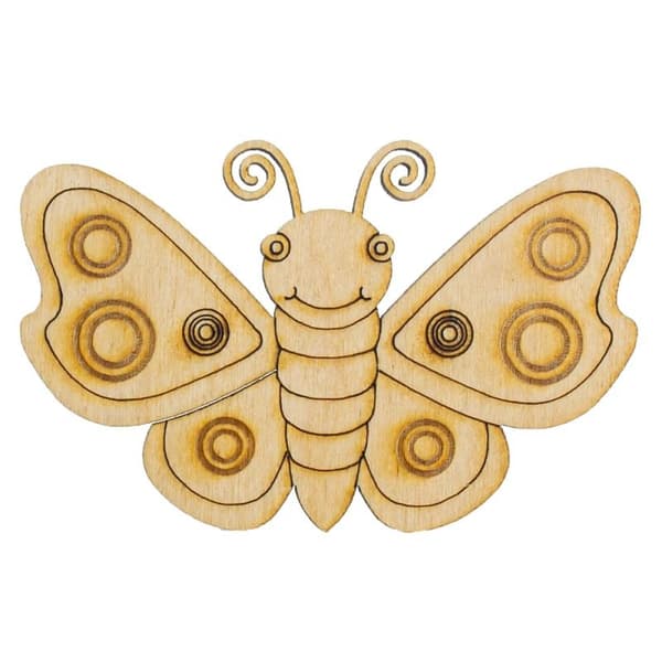Dekoration träfjäril 1