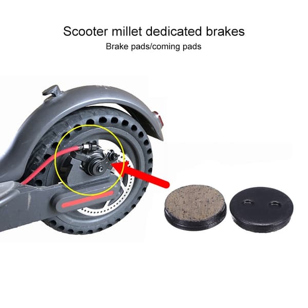 Xiaomi M365 Scooter jarrupalat 3 paria