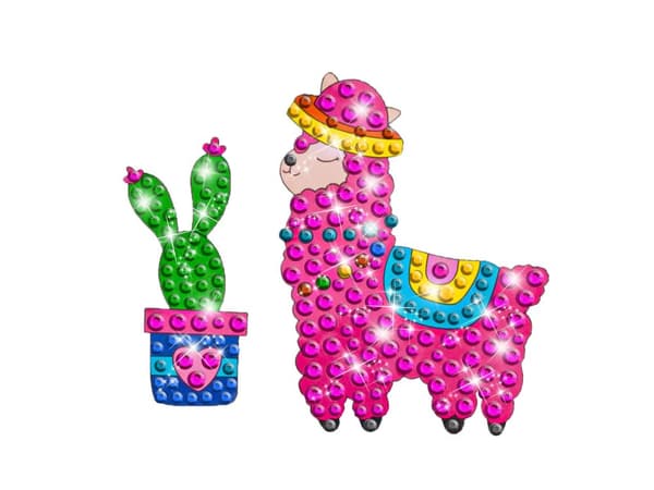 Timanttikirjonta mosaiikki timanttitarrat ALPACA LAMA 20 tarran setti