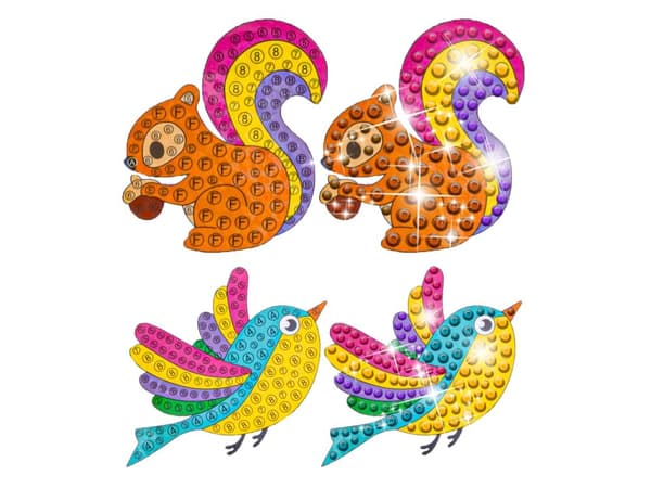 Diamond Embroidery Mosaic Timanttitarrat GARDEN Setti 25 tarraa