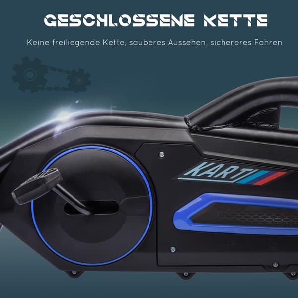 Polkuauto Gokart Sininen