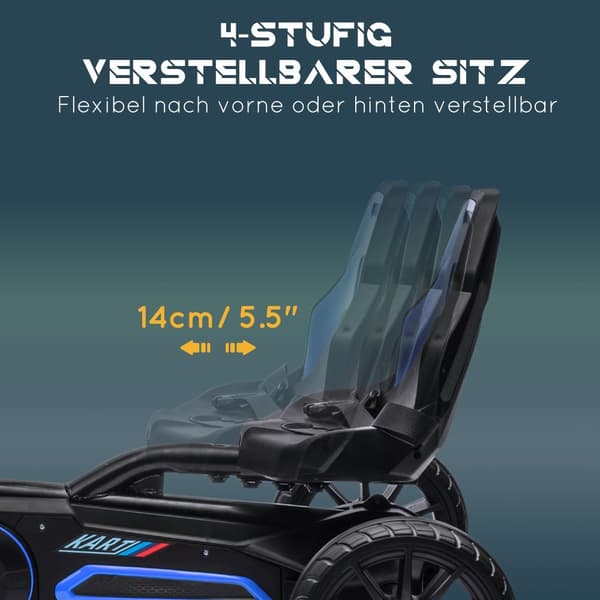 Polkuauto Gokart Sininen
