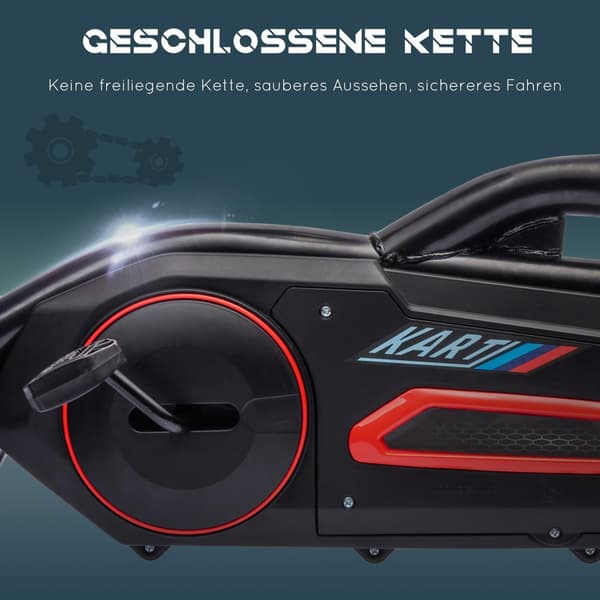 Polkuauto Gokart Punainen