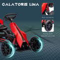 Pikkukuva 5 / 9: Polkuauto Gokart Punainen