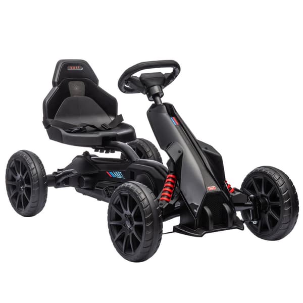 Polkuauto Gokart Musta