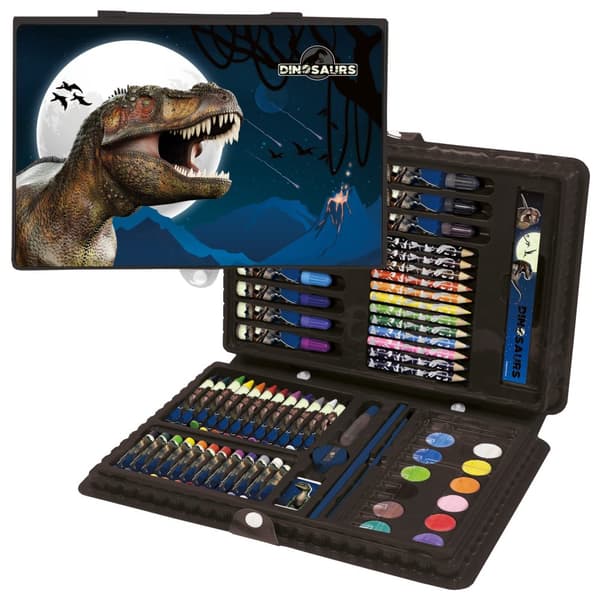 Kunstsæt 71 dele Dinosaur Derform
