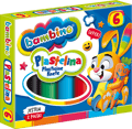 Miniatyrbild 4 av 4: Bambino Plasticine 6 färger