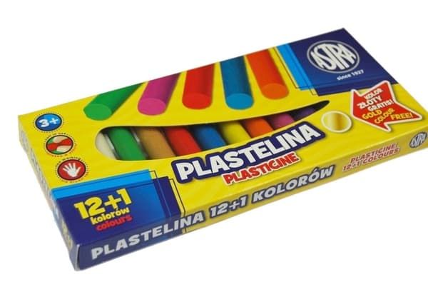 Skole plasticine 12 +1 ASTRA
