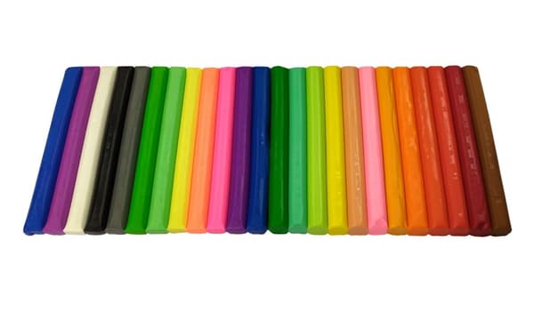 Muovailuvaha 24 väriä Neon Kidea