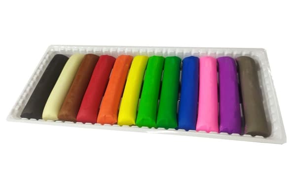 Kidea plasticine 12 farver