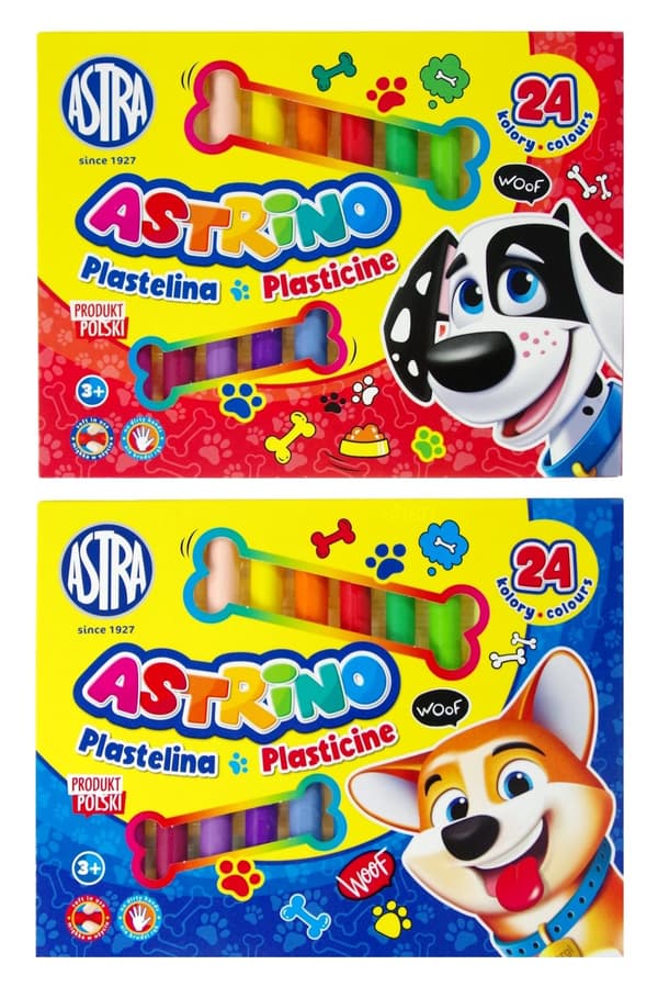 Plasticine 24 farver Astrino