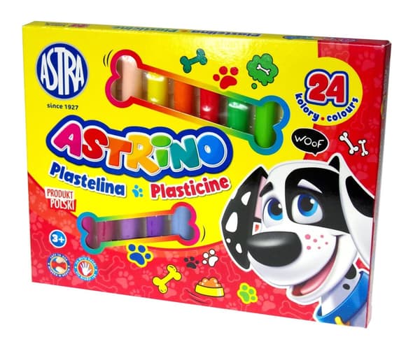 Plasticine 24 farver Astrino