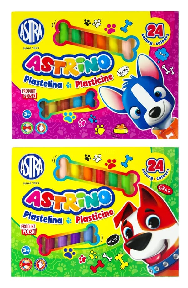 Plasticine 24 farver Astrino