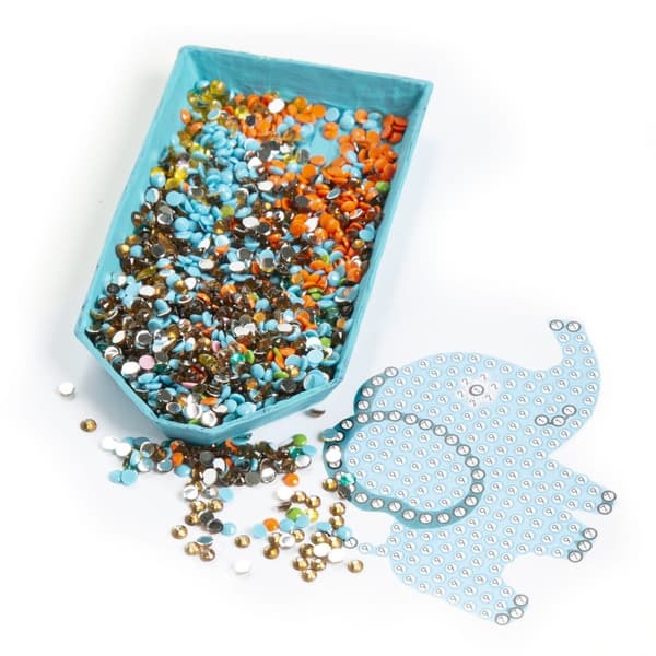 Diamantklistermærker Diamantbroderidyr Kidea