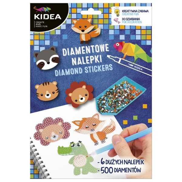 Diamantklistermærker Diamantbroderidyr Kidea