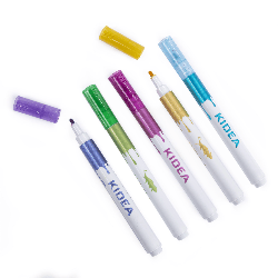Kidea Glitter Markers 5 farver