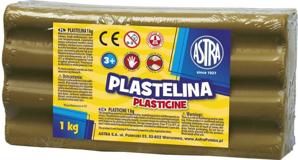 Plasticine 1 kg Astra Olive