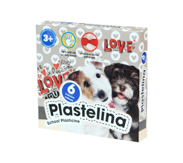 Plasticine 6 färger Astra Pieski