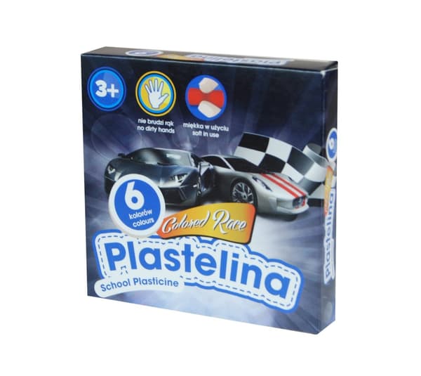 Plasticine 6 farver Astra biler