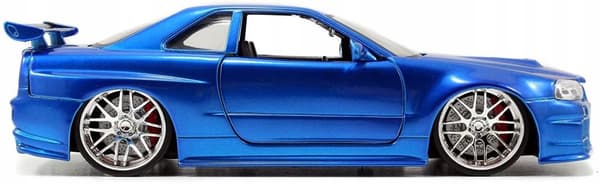 NISSAN Skyline Fast & Furious O'Conner JADA 1:24 Fast & Furious Metal