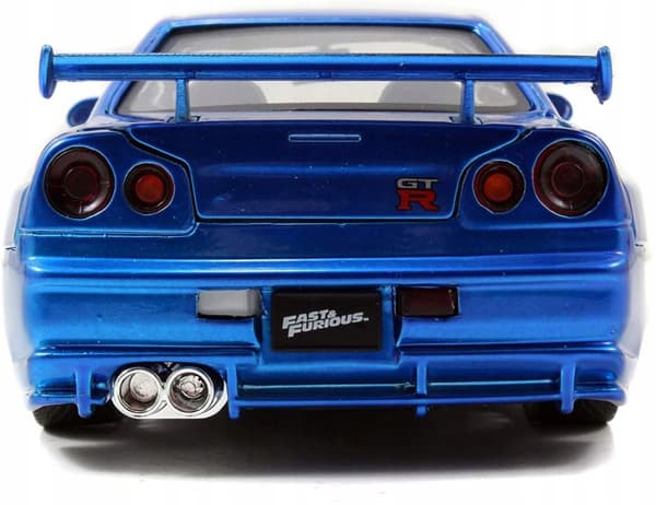 NISSAN Skyline Fast & Furious O'Conner JADA 1:24 Fast & Furious Metal