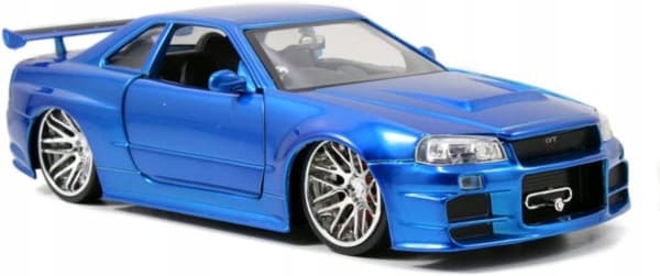 NISSAN Skyline Fast & Furious O'Conner JADA 1:24 Fast & Furious Metal