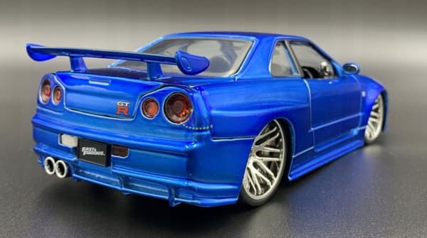 NISSAN Skyline Fast & Furious O'Conner JADA 1:24 Fast & Furious Metal