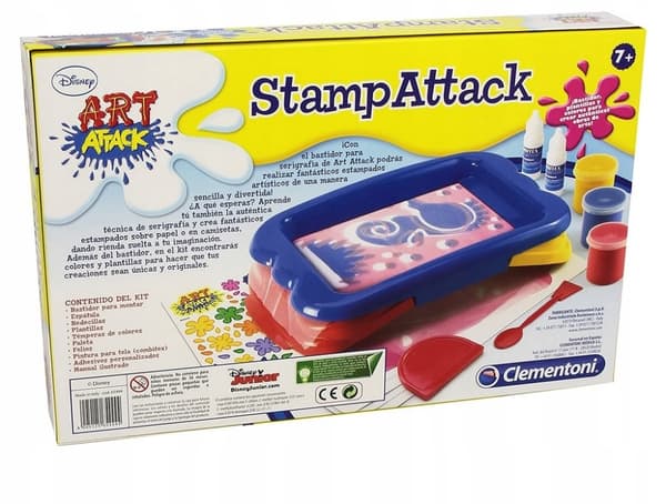 Clementoni Art Attack Stamp Attack Maleri Tøj