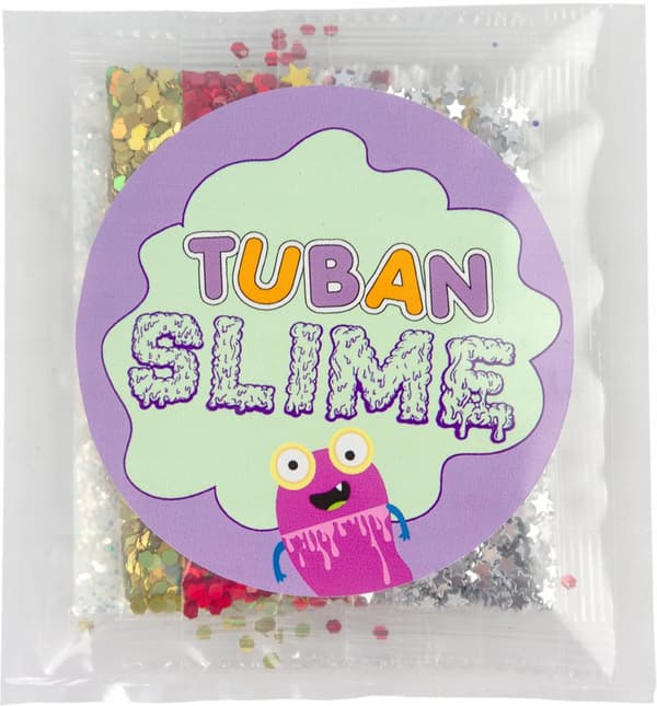 TUBAN glitter sjovt sæt - 5 farver