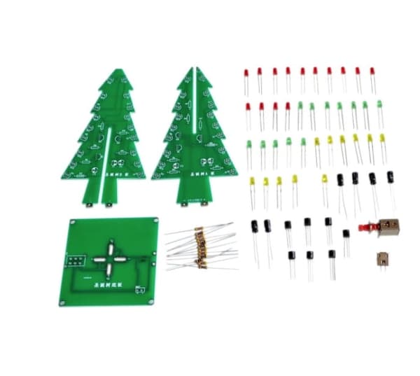 3D LED-joulukuusen tee-se-itse-kokoamissarja