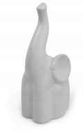 Pikkukuva 1 / 2: Keraaminen norsuhahmo, 24 cm, valkoinen