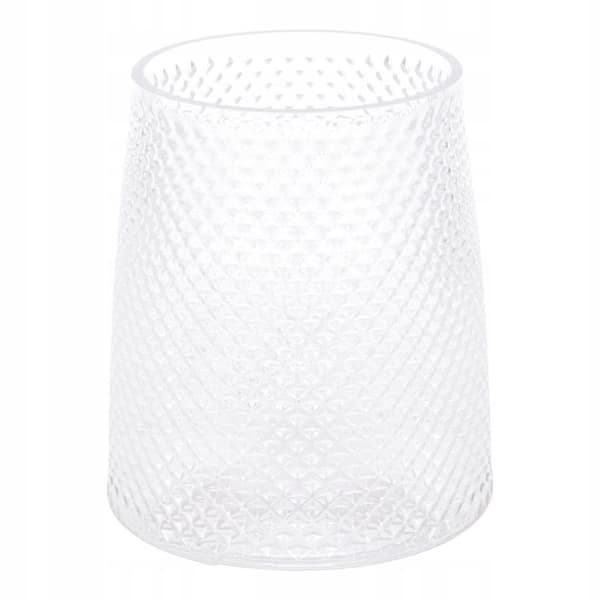 Dekorativ blomvas i glas 18 cm