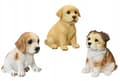 Miniatyrbild 4 av 4: Trädgårdsfigur sittande hund 13x17x17cm Dekorativ prydnad