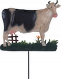 Miniatyrbillede 6 af 6: Dyr på pind havedekoration 75 cm