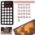 Miniatyrbillede 2 af 2: Voks Segl Kit, Retro Kort Design, DIY Scrapbooking Værktøjer, 26 stk Tætningspakningssæt NO7