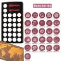 Pikkukuva 2 / 2: Vahaliitosarja, Retrokarttasuunnittelu, Tee-se-itse-skrapbooking-työkalut, 26 kpl tiivistesarja NO23
