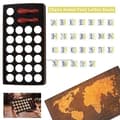 Miniatyrbillede 2 af 2: Voks Segl Kit, Retro Kort Design, DIY Scrapbooking Værktøjer, 26 stk Tætningspakningssæt NO16