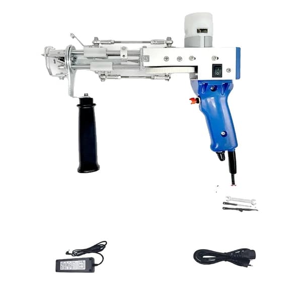 Nukkamattojen asetin, 2-in-1 muotoilu, sähköinen matonkudonta, EU-pistoke 220V