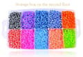 Miniatyrbilde 7 av 10: Mega kit Loom Bands - 4500 stk med tilbehør